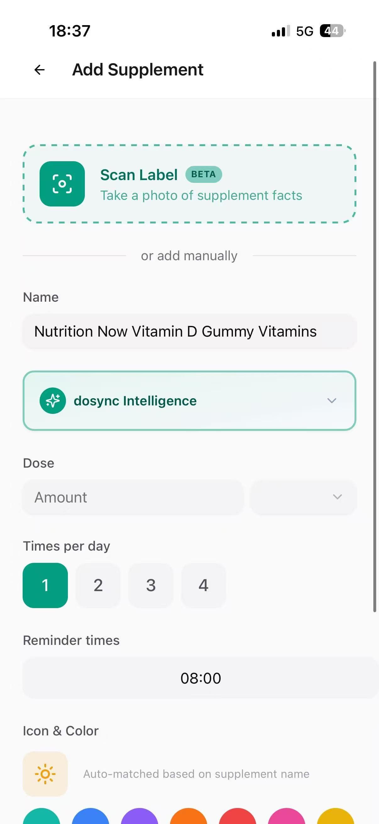 Add Supplements Easily